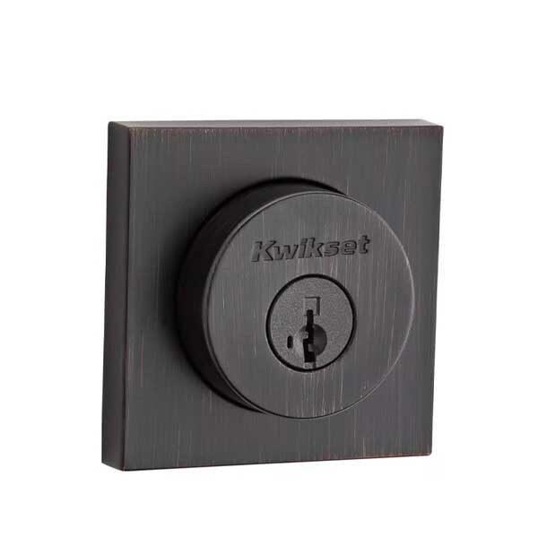 Kwikset: Halifax DoubleCylinder Deadbolt with Smartkey Technology / Venetian Bronze